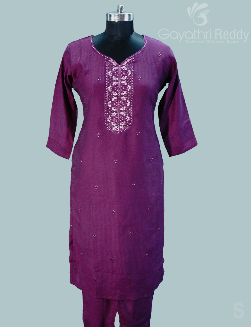 READYMADE DRESS SET(3PC)-KDS1146