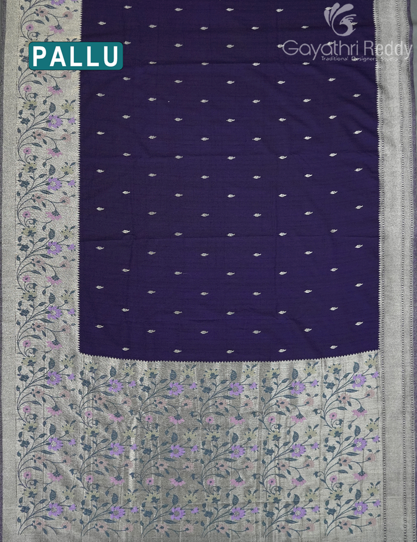 SEMI TUSSAR KADDI SAREE-STK12