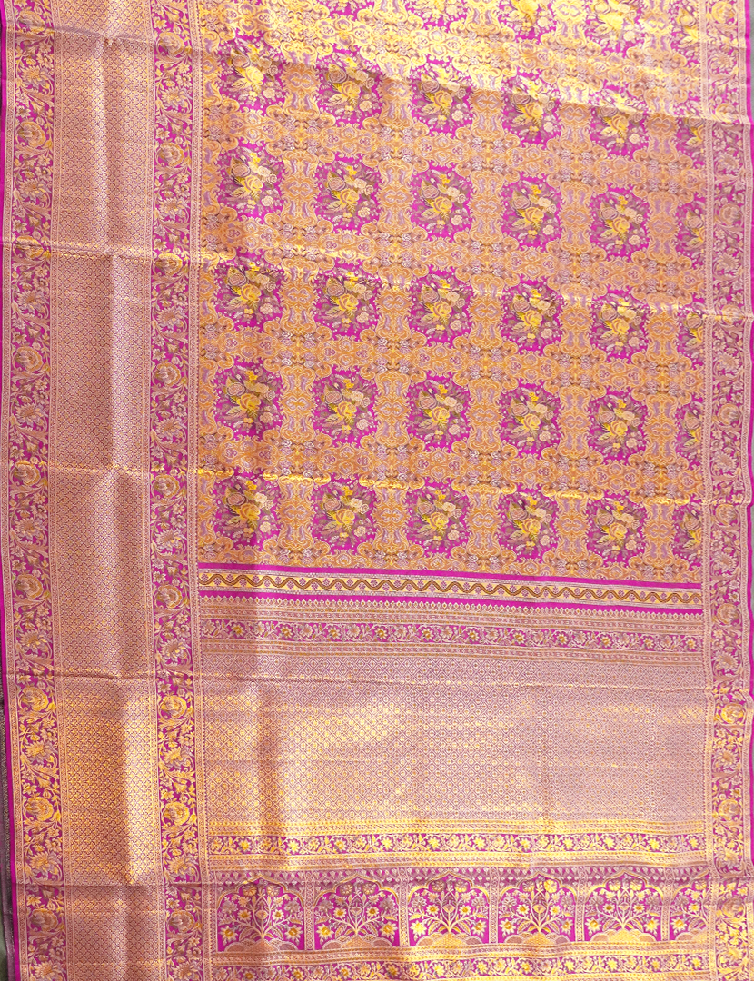PURE KANCHI PATTU (4.G) BRIDAL SAREE-BKP1879