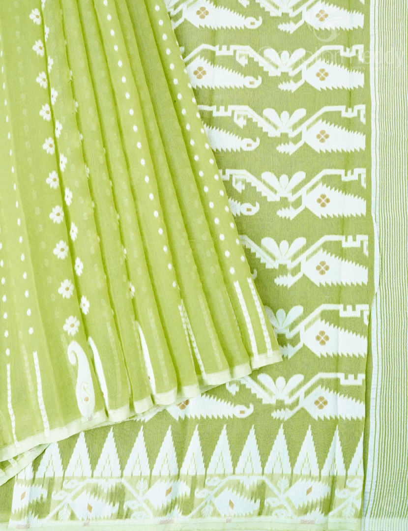 JAMDANI COTTON(WITHOUT BLOUSE)-JMC535