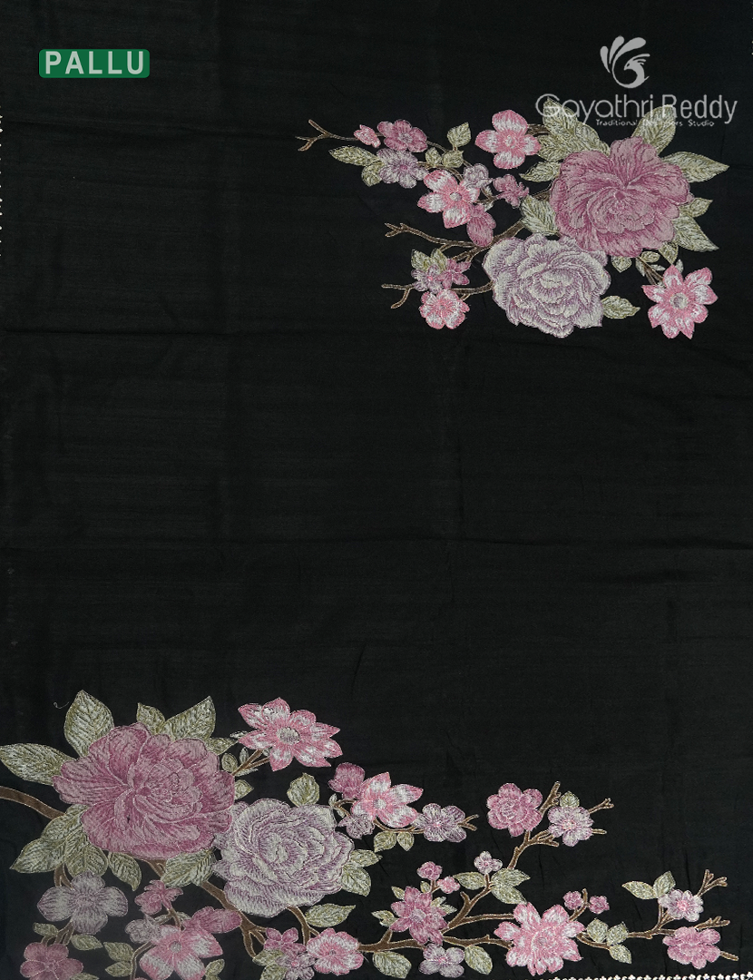 DUPION SILK FANCY SAREE -DSF35