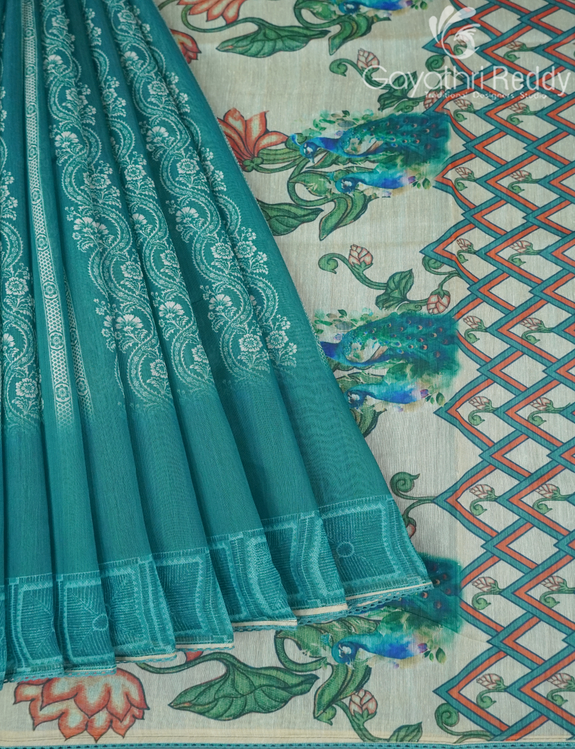 CHANDERI SILK SAREE-CPS1169