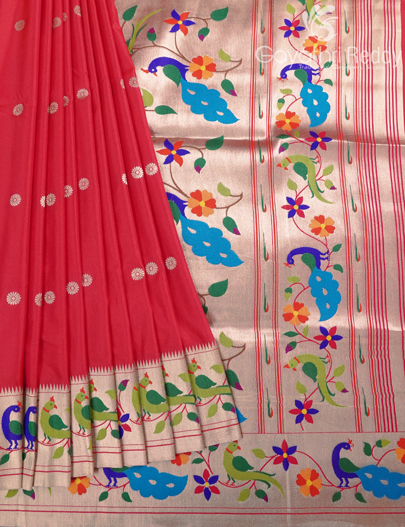 SEMI PAITHANI SAREE-SPS51