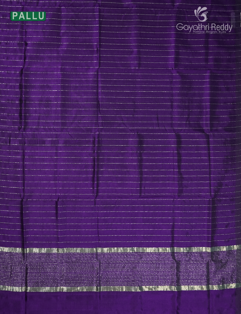 Pure Arani Sico Saree in Deep Purple