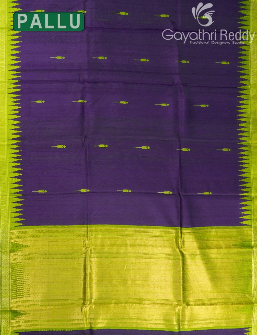 PURE KHADI PATTU SAREE-KHP1424
