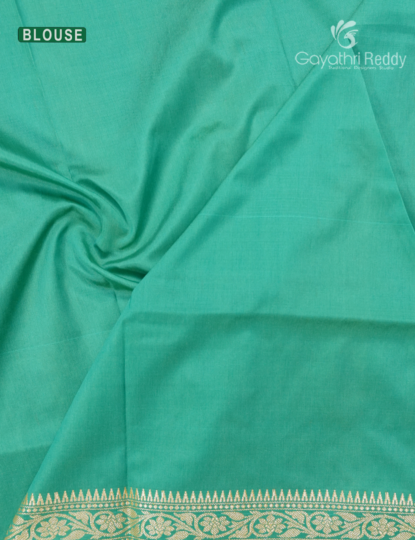 Semi Katan Silk Saree in Lime Yellow