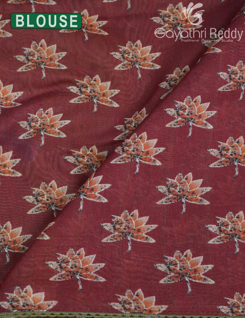 CHANDERI SILK SAREE-CPS1110
