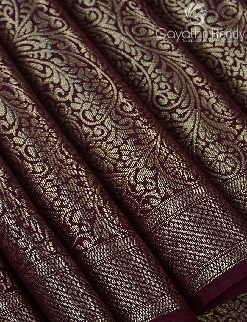 SEMI MYSORE CREPE SAREE-SMC344