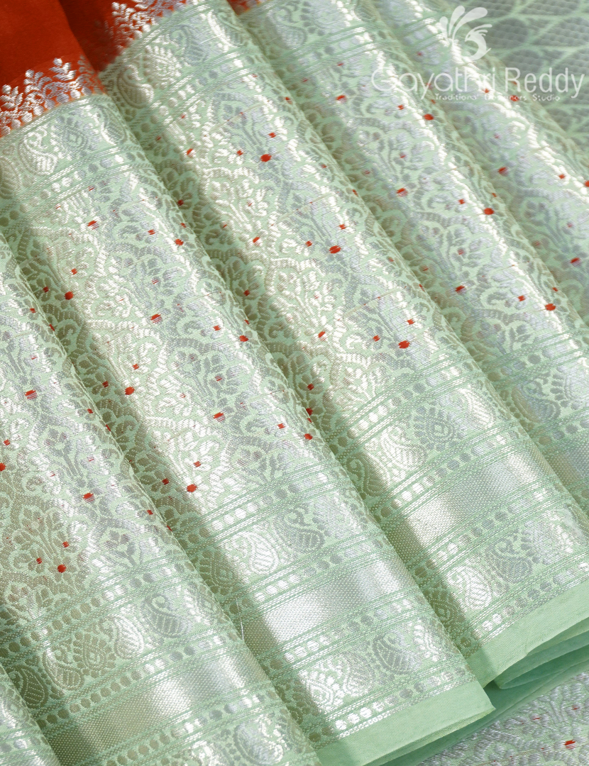 MANGO SILK SAREE -PRM1061