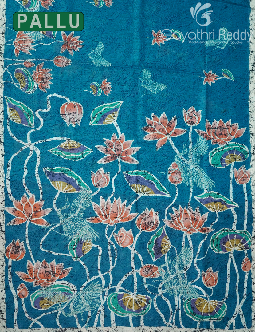 CHANDERI SILK SAREE-CPS1111