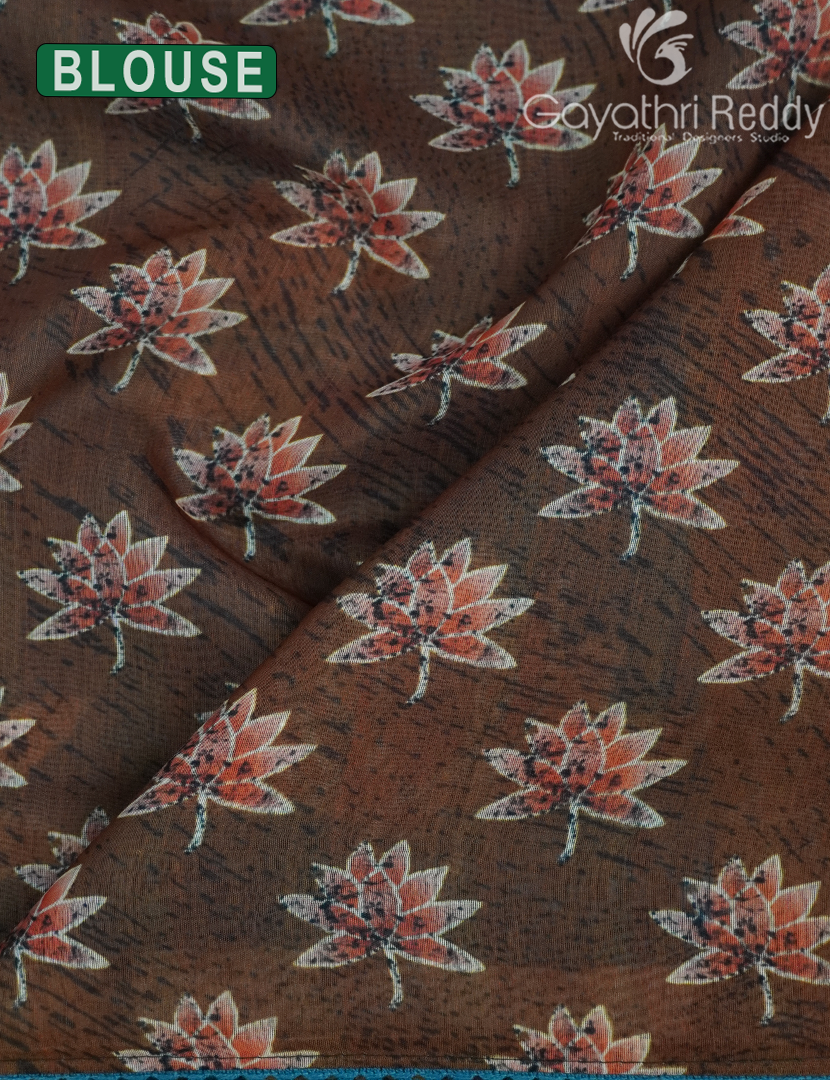 CHANDERI SILK SAREE-CPS1111