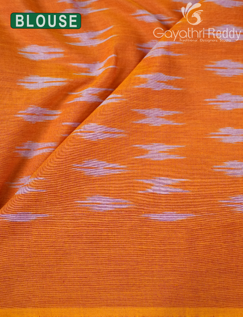 PURE IKKAT COTTON SAREE-IKC1081
