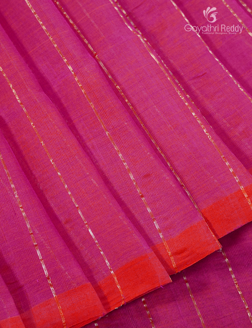 Pure Arani Sico Saree in Peach Pink