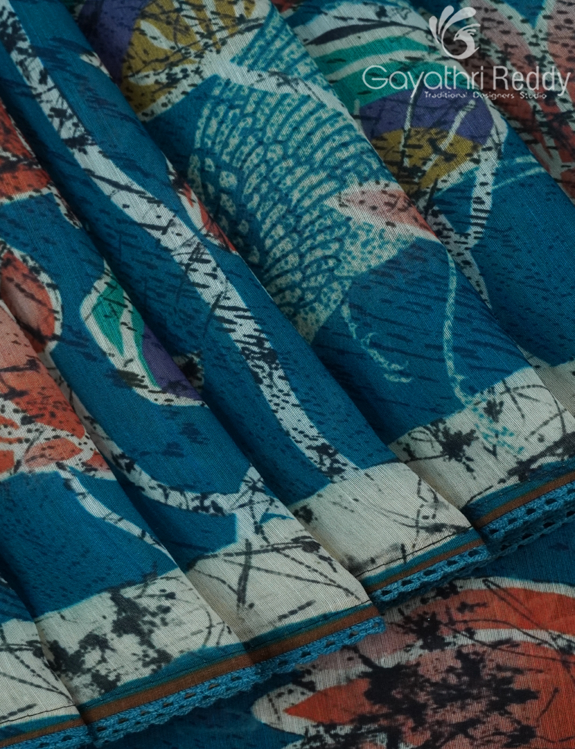 CHANDERI SILK SAREE-CPS1111
