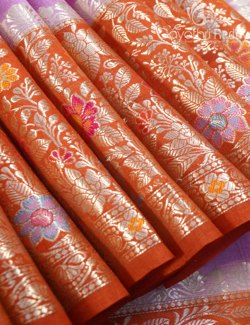MANGO SILK SAREE -PRM996