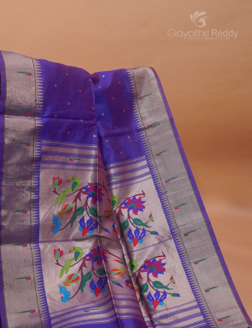 SEMI TUSSAR PAITHANI SILK-ST774