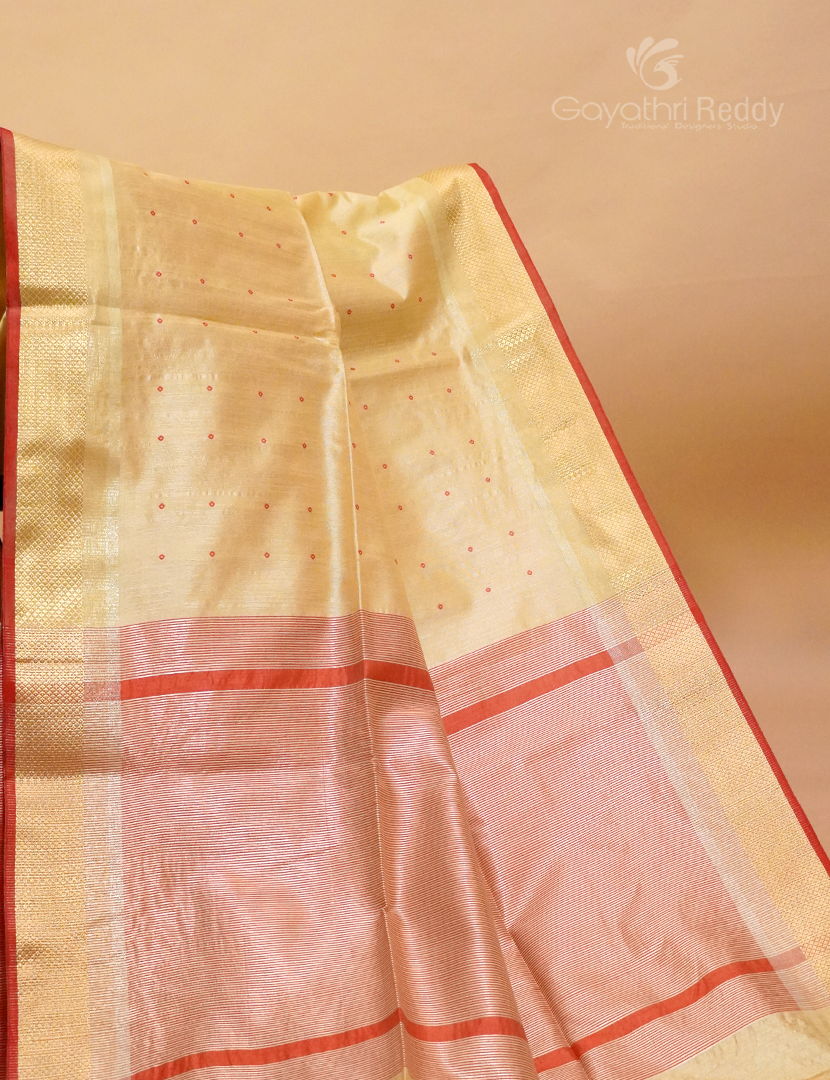 SEMI TUSSAR SILK BANDHANI-ST729