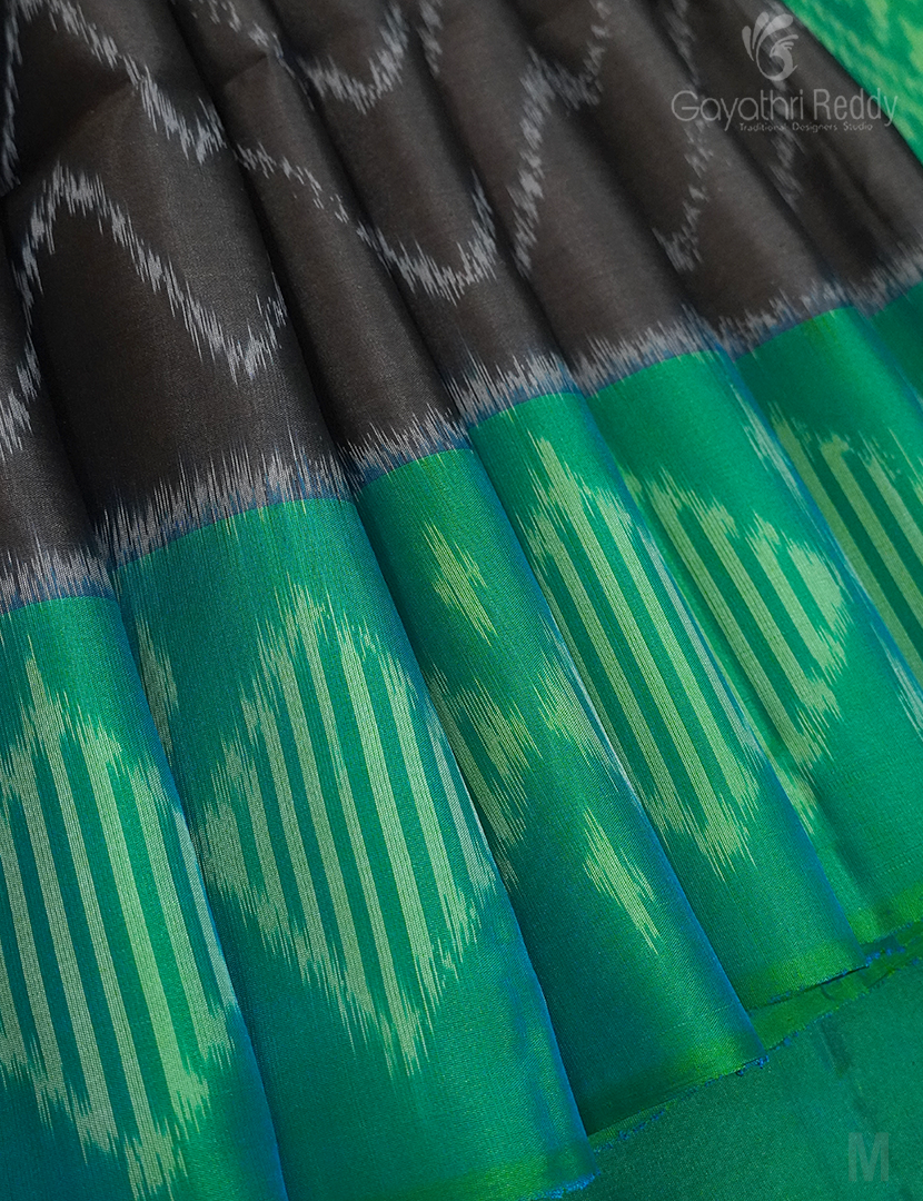 PURE KANCHI IKKAT PATTU-IP627