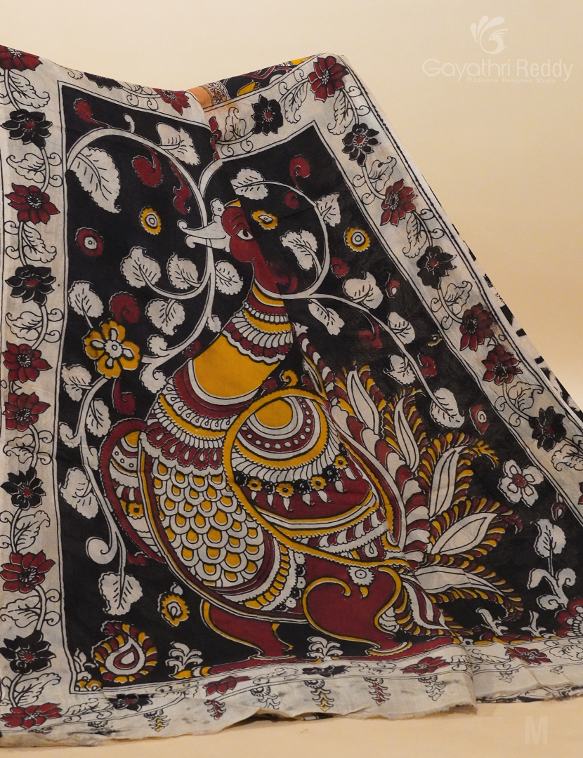 PURE KALAMKARI SILK-KKS37