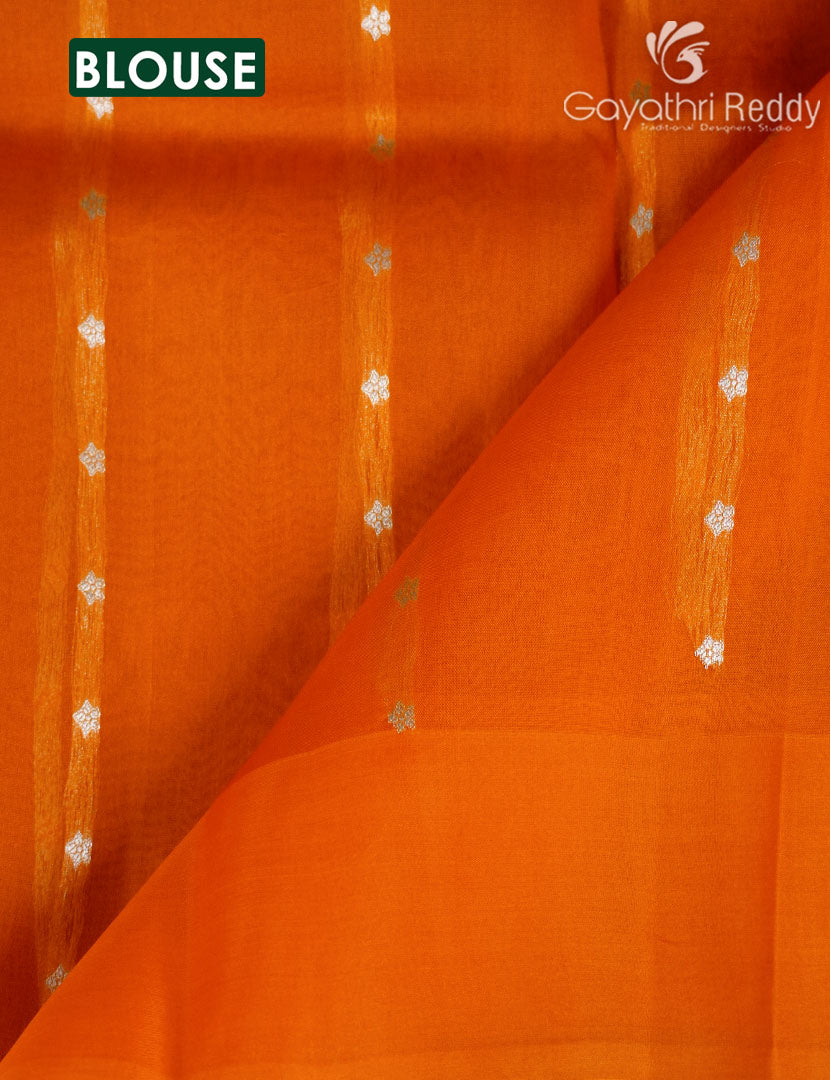 PURE BANARAS KORA SILK-BKS136