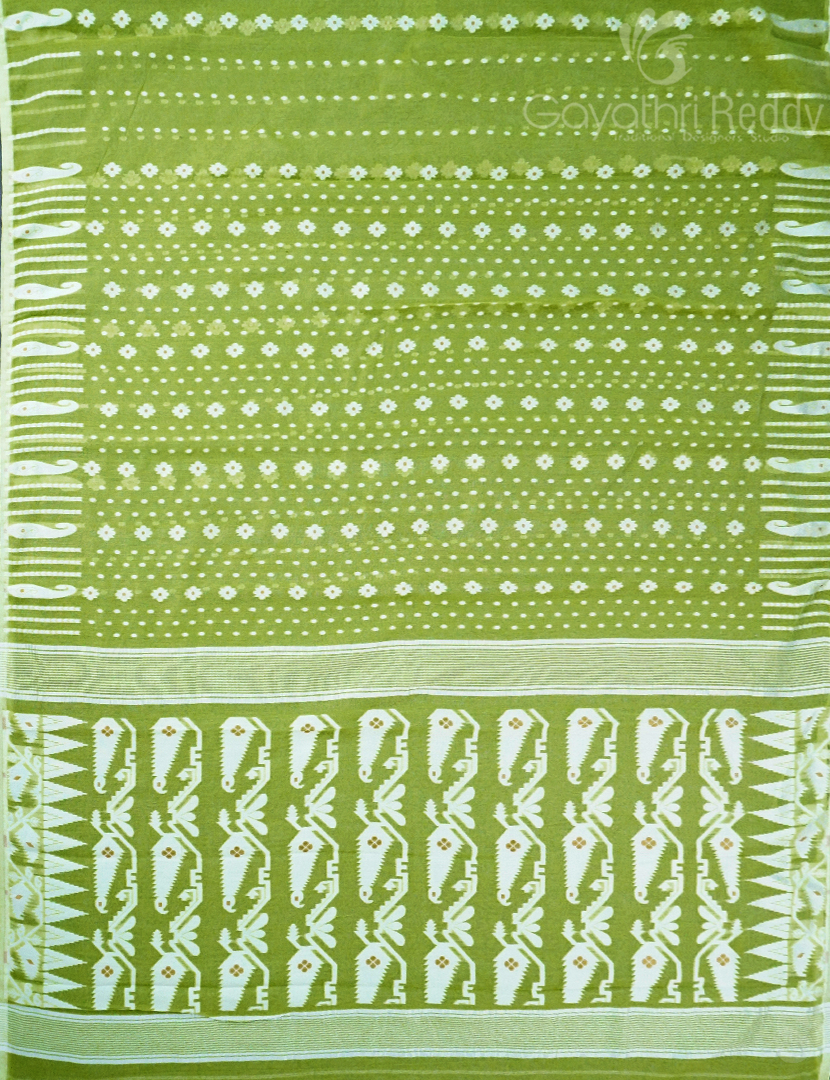 JAMDANI COTTON(WITHOUT BLOUSE)-JMC535