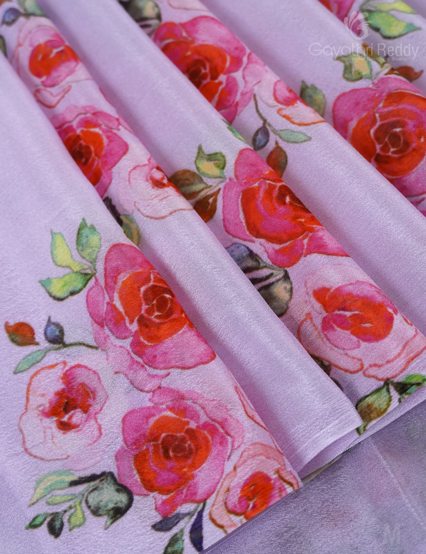 GEORGETTE PRINTED SAREE-PGP33