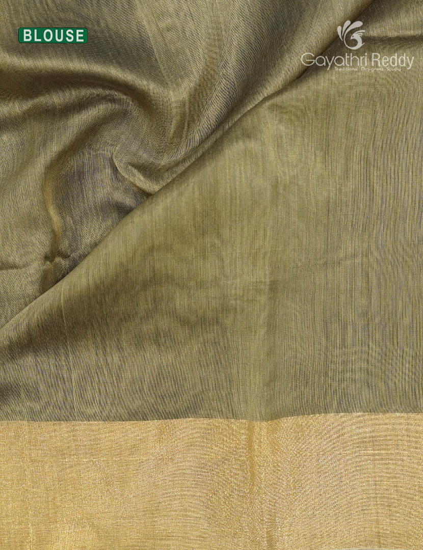 Pure Chanderi Sico Saree in Royal blue