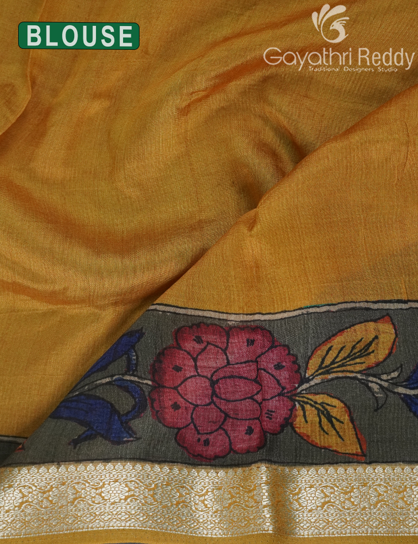 SEMI TUSSAR SAREE-ST1100