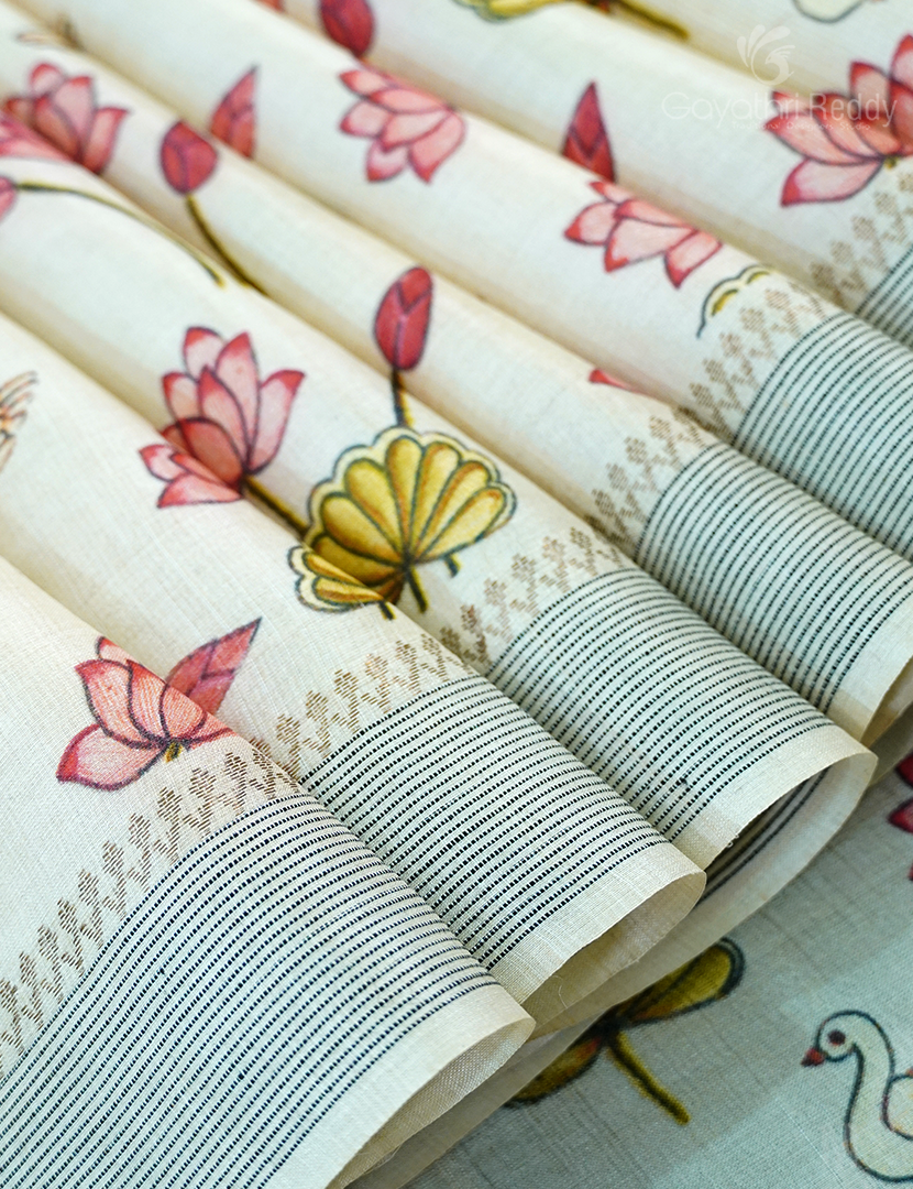 PURE DESI TUSSAR SILK-TS1388