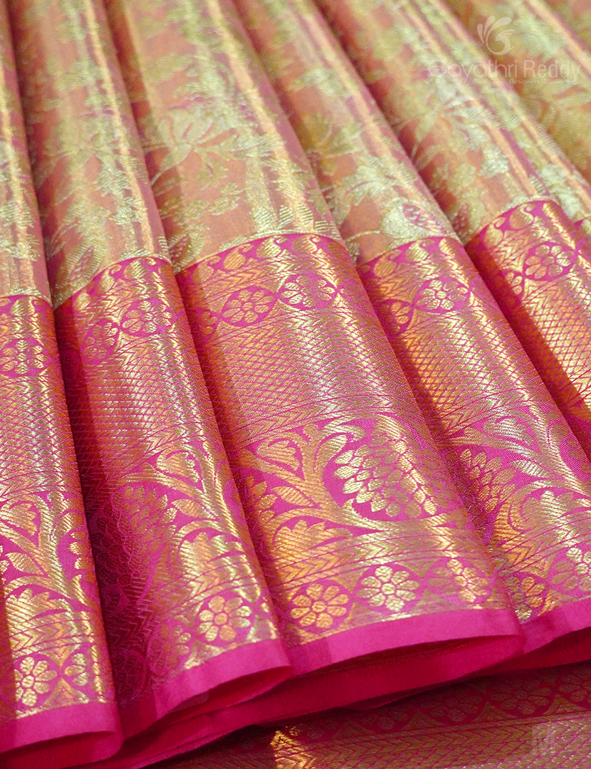PURE KANCHI PATTU TISSUE-KP7482