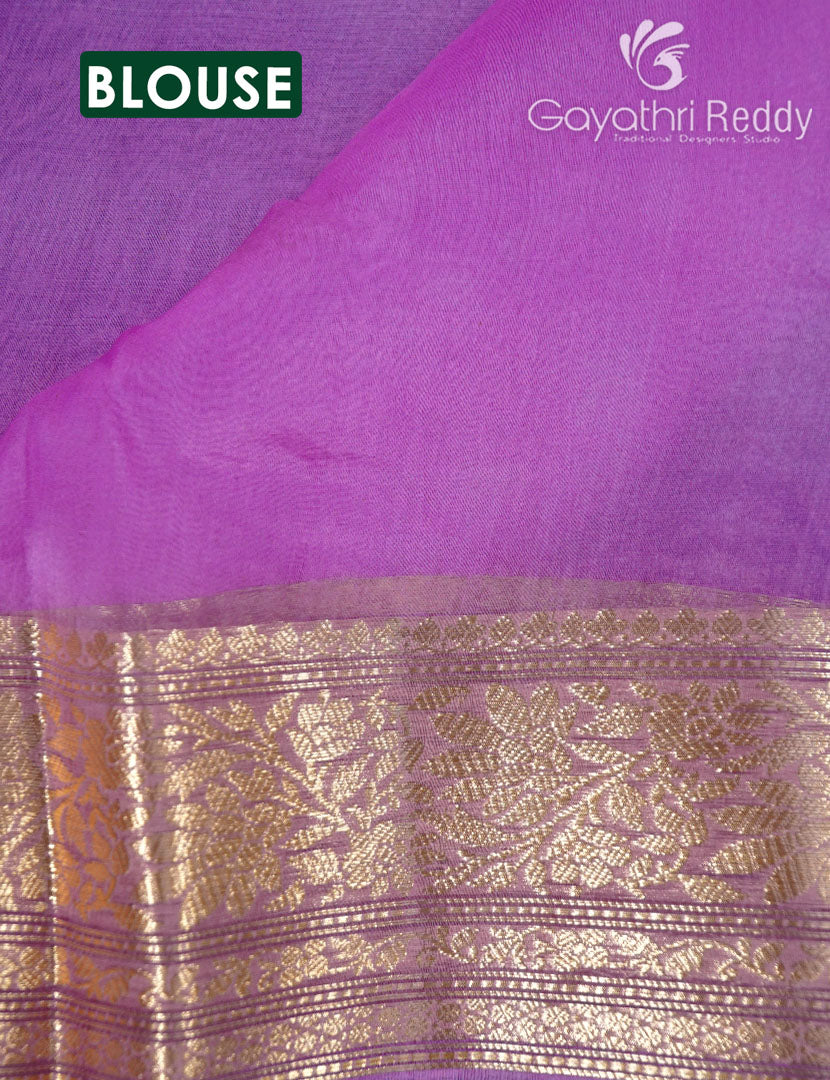 PURE BANARAS KORA SILK-BKS145
