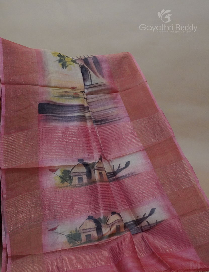 PURE DESI TUSSAR SILK-TS876