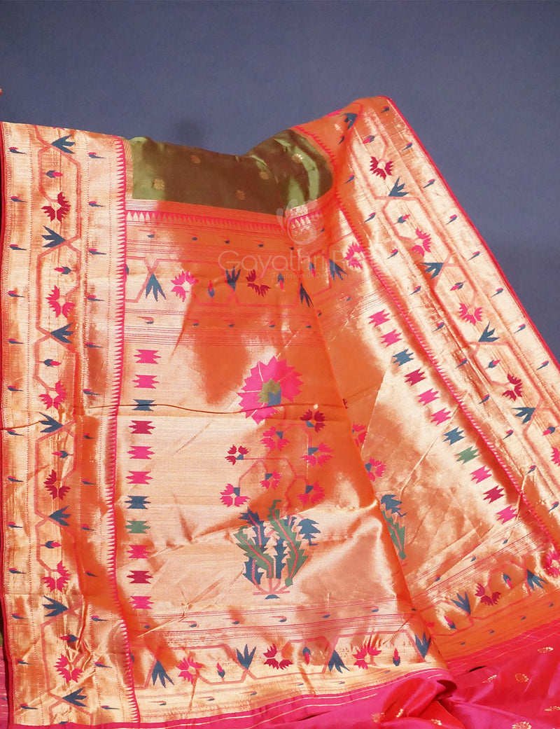 6 m (with blouse piece) Festive Wear Semi Paithani Saree at Rs 2500 in Pune