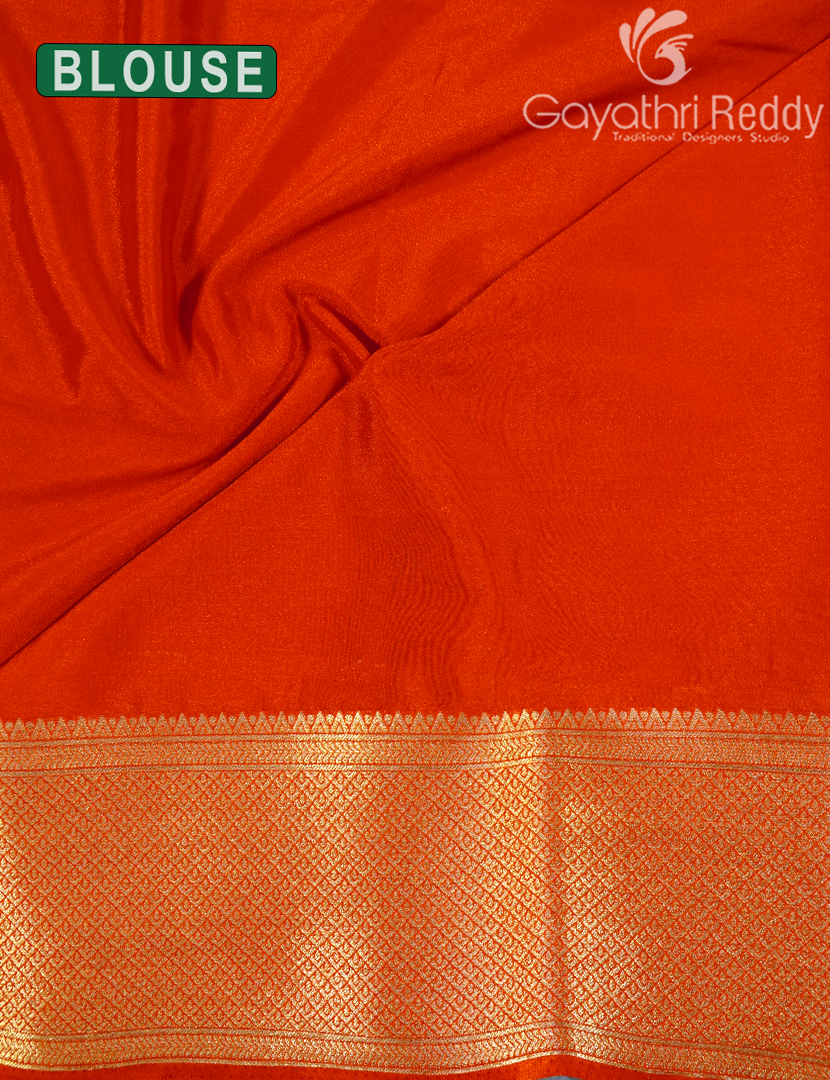 SEMI MYSORE CREPE SAREE-SMC311