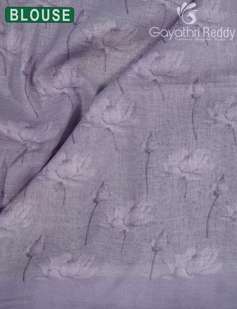 PURE LINEN SAREE-L1440