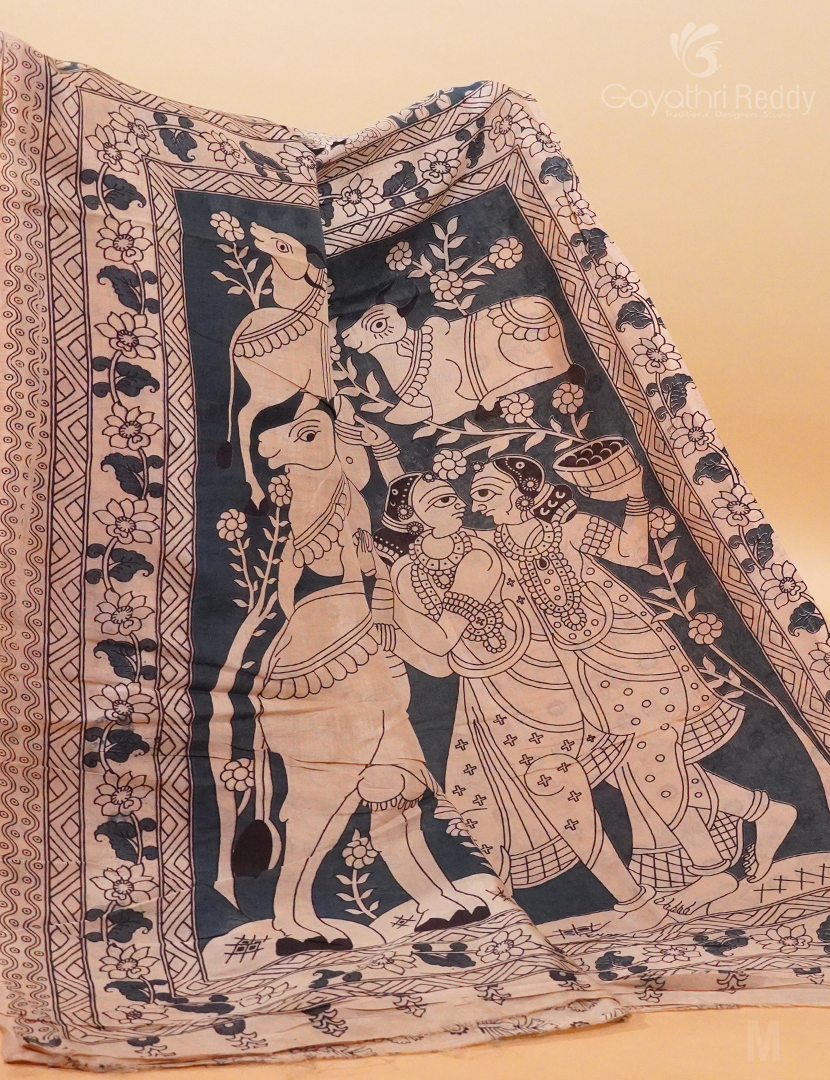 PURE KALAMKARI SILK-KKS45
