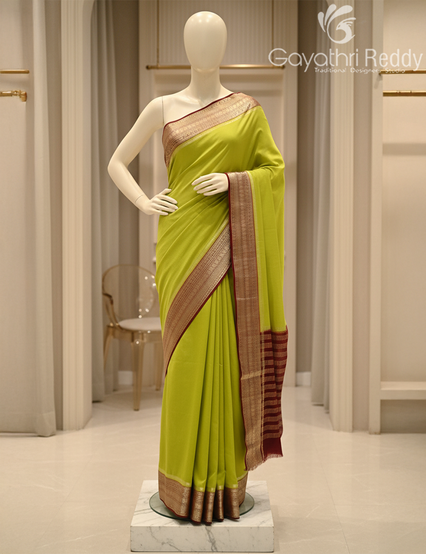 SEMI MYSORE CREPE-SMC190
