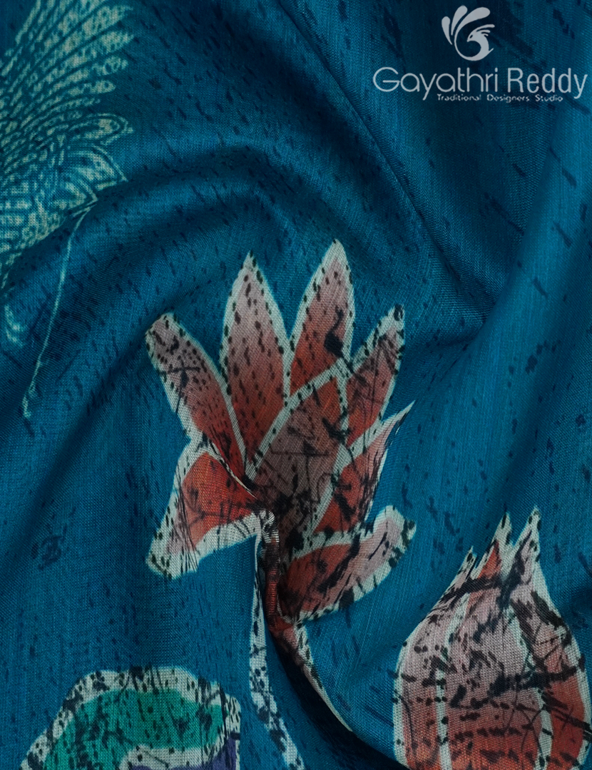 CHANDERI SILK SAREE-CPS1111