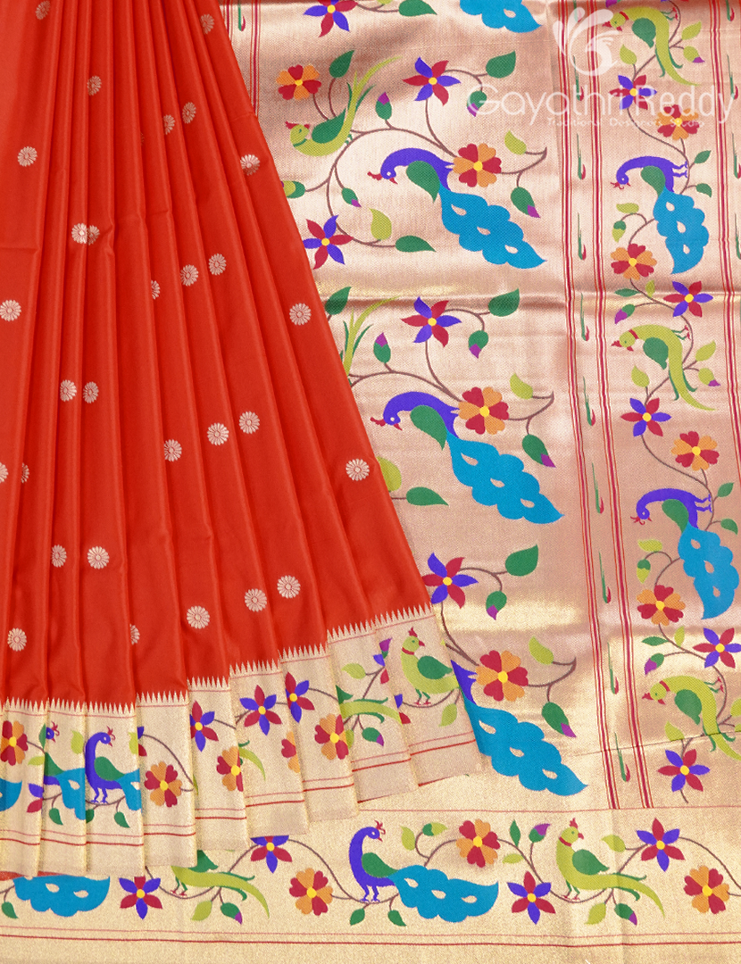 SEMI PAITHANI SAREE-SPS53