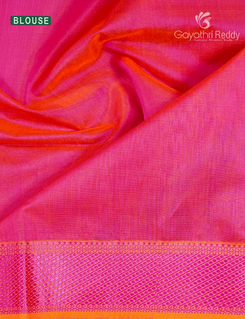 PURE CHANDERI BUTTA SAREES -CPS1215