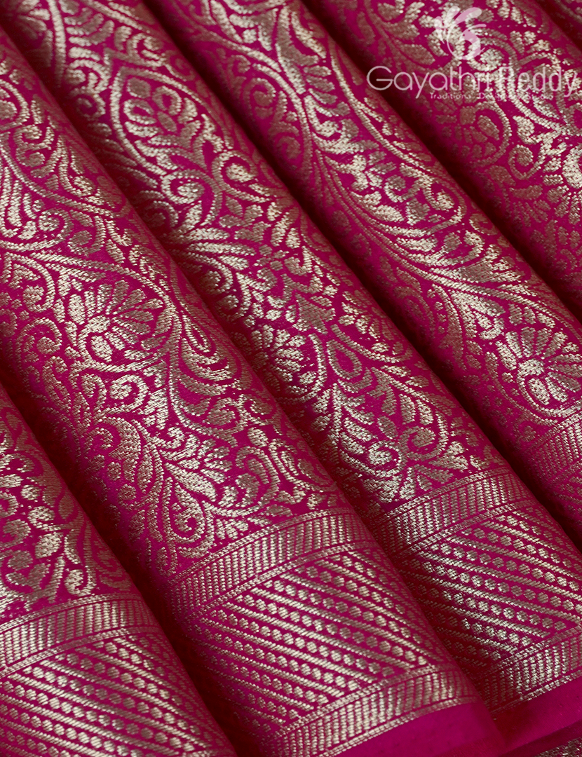 SEMI MYSORE CREPE SAREE-SMC346
