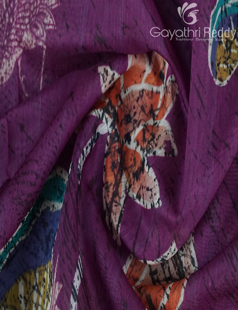 CHANDERI SILK SAREE-CPS1112