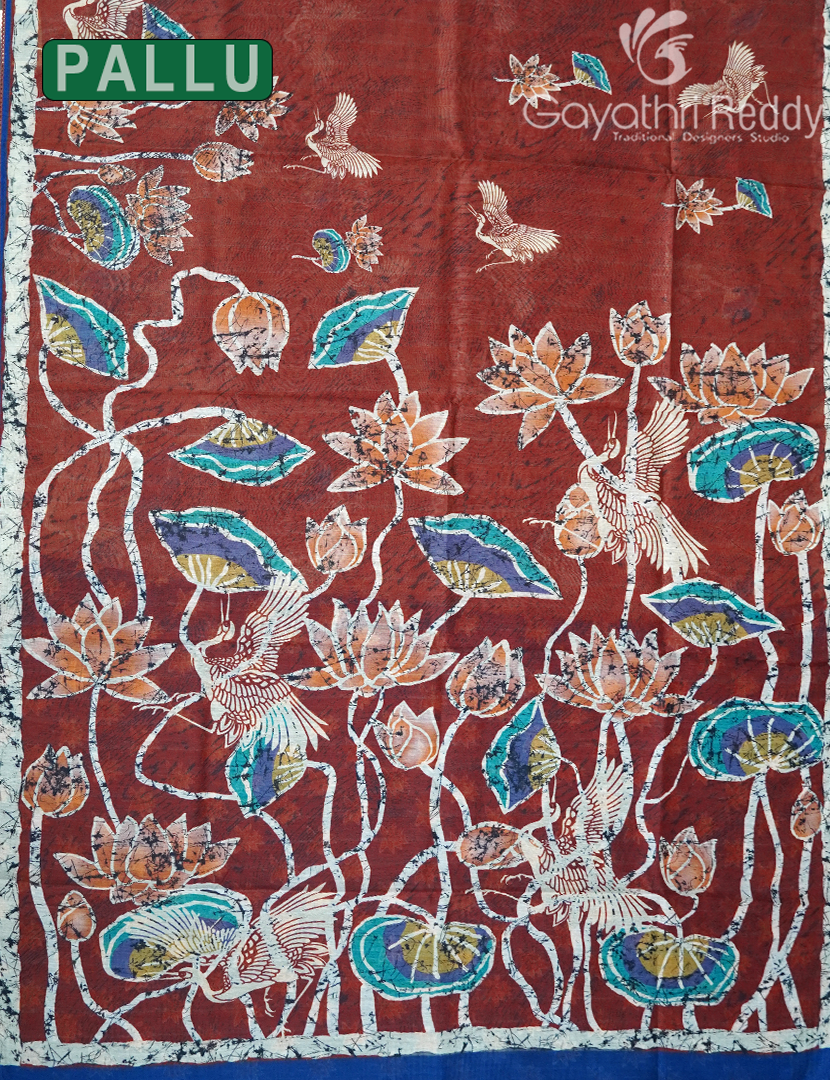 CHANDERI SILK SAREE-CPS1113