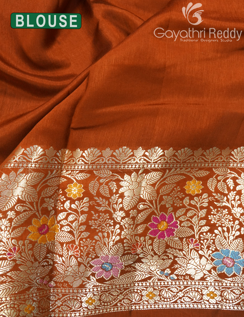 MANGO SILK SAREE -PRM998
