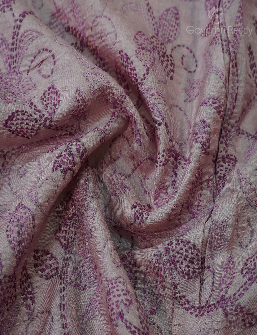 PURE TUSSAR HANDWORK SAREE-TS1351