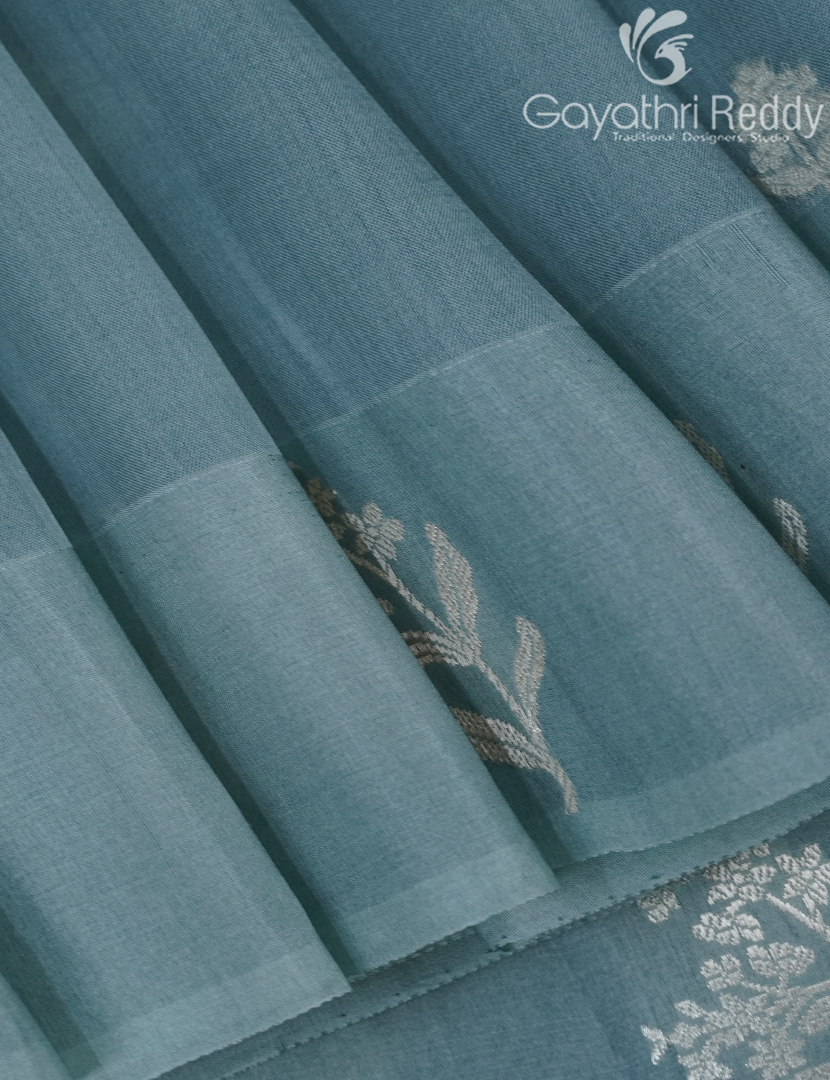 PURE BANARAS KORA SILK-BKS113