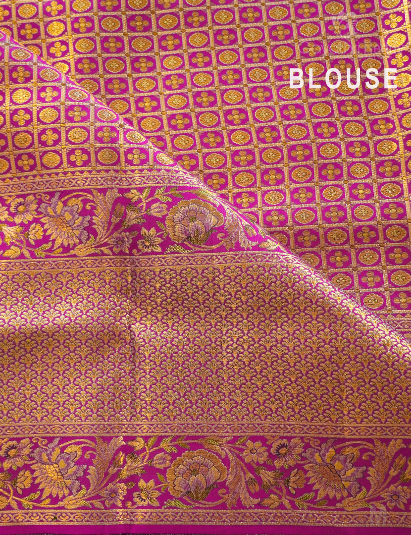 PURE KANCHI PATTU (4.G) BRIDAL SAREE-BKP1879