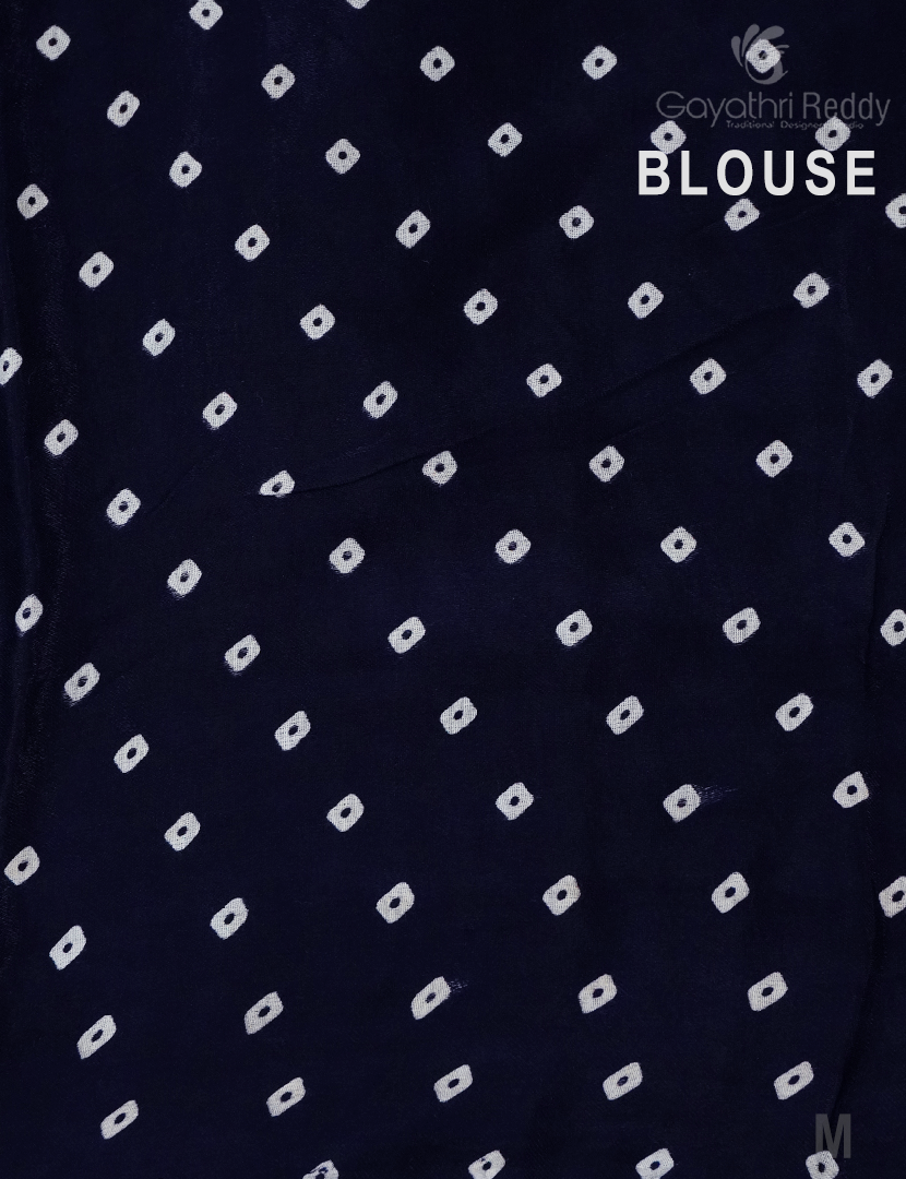 MODAL AJRAKH PRINT SAREE-PMS85