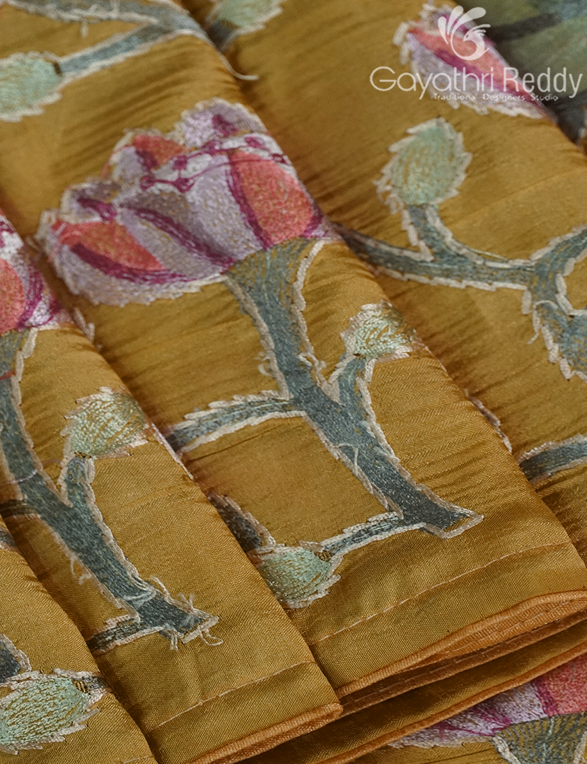 SEMI DUPION SILK WORK-SDSW4