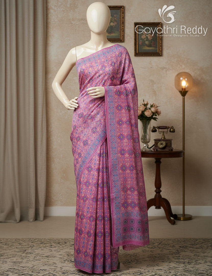 CHANDERI SILK SAREE-CPS1100